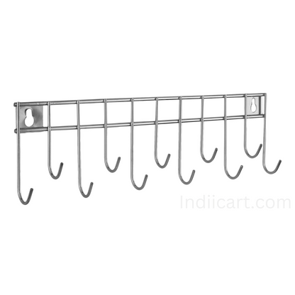 IndiiCart Stainless Steel Wall Mounted Cutlery Holder